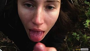 Young Shy Russian Girl Gives A Blowjob In A German Forest And Swallow Sperm In Pov First Homemade Porn From Family Archive Amateur Homemade Skinny Russiangirl Bj Blowjob Cum Cuminmouth Swallow