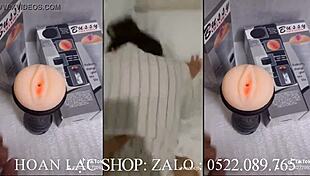 The Vietnamese family of an interracial couple gets it on while in the doggy style and bent over