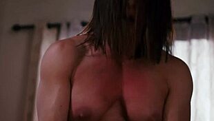 Jade licks and kisses Ariel in lesbian massage, reaching orgasm.