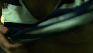 Jade licks and kisses Ariel in lesbian massage, reaching orgasm.