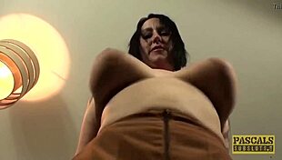 just another day with mature jemma summers getting her ass dominated in stockings