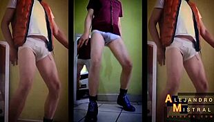 亚历杭德罗·米斯特拉尔，内裤硬邦邦，该死的真诱人！！