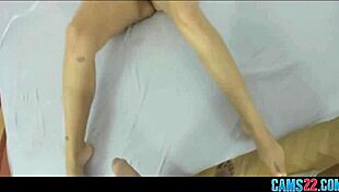 horny slut takes huge uncut cock from older man