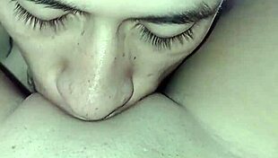 i moan while eating wet shaved pussy