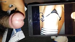 A bonus from the previous avatar where I showcased big ass, tits, and masturbation