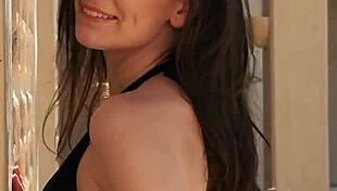 Does Muirina Fae's perfect ass excite you as she poses naked outdoors?