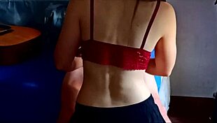 Cute Redhead Teen Pays Music Lessons with Passionate Blowjob