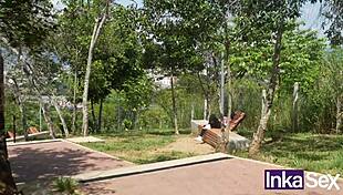 Teen Colombian Swallows Cum Despite Disgust