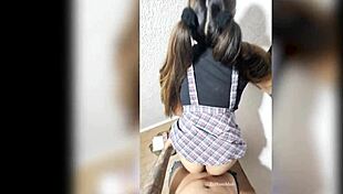 Mexican Students Enjoy Schoolyard Activities