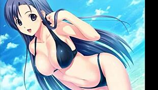 I love these sexy anime girls in ecchi hentai, so hot!