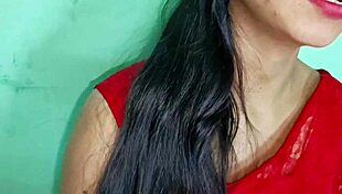 Young Indian Amateur Blowjobs Big Cock with Intense Passion