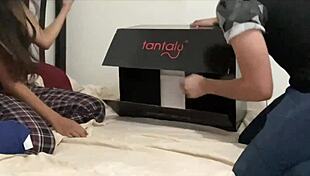 unboxing de muñeca realista tantaly britney sorpresa para mi novia