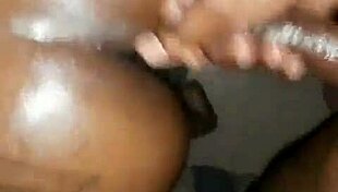 Jiggly Big Black Ass Bounces On Cock