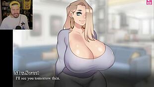 when your mom sets you up with the milf next door