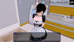 harem hotel part 3: complete gameplay with big tits action.