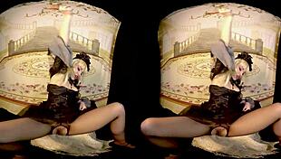 i-i'm rebeka black cosplay 3dvr dildo masturbation from bravo models media