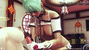 I gived a massge with masturbation.