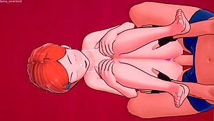 gwen's adult version gets horny in the love hotel