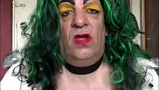 おもちゃとディルド挿入で恥ずかしトラ男お尻マンコ本番！自家製！