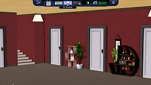 harem hotel part 3: complete gameplay with big tits action.