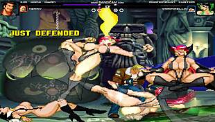 Kim Dong Hwan and Terry battle Moondragon with Vampirella