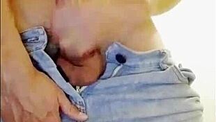 Big black gay men naked solo jerk off session