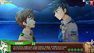 Game Friends Camp Ep 27: Natsumi and Keitaro Bang on Pier