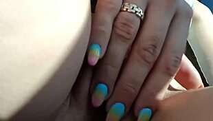 Rubbing My Pussy While Driving Mala Dvojka
