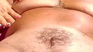 Appealing mature milf enjoys her alone time with cute lips