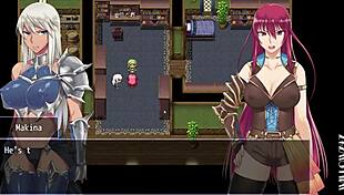 Exploring the city of ruin with Makina in HRPG Fallen part 4