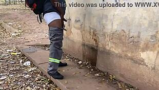 gay homemade amateurs enjoy outdoor bareback sex in a suggestive intimate setting with raw passion