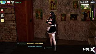 fashion business episode where characters look at panties.