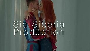 Sia Siberia Engages In Spider-Man Sex At Home With Big Tits And Monster Cock.
