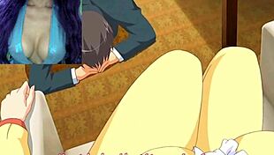 i'm consoling with stepdaughters after wife leaves in hentai papa love ep 1