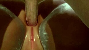 i'm getting hard anal pounding close up, it's so intense!