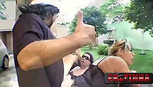 Renatinha Gaucha teams up with married woman for anal fun