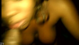 Ebony engages in suggestive sucking with partner