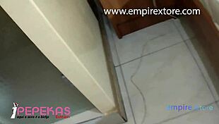 Sexy Brazilian teen gets vibrator and lube as Christmas gift! 😍 Watch full X-Video Red.