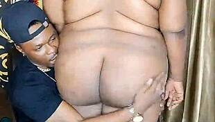 i uh, playing with that huge ssbbw ass, it's so big