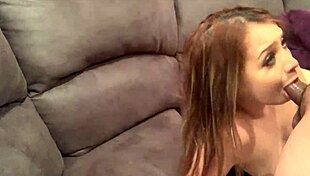 Lexi Aaane bent over for sloppy deepthroat and fucking.