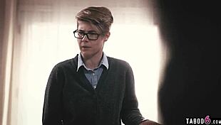 the emo students engage in pussy licking and anal fucking after class in the classroom