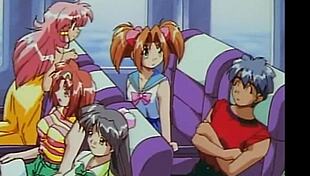 anime girls go wild in sexy hentai