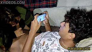 fantasiahardcoresex mi novia caliente sucks me off during free fire game