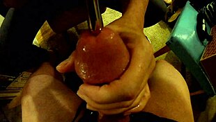 Intense Cock And Ball Torture With Cumshot