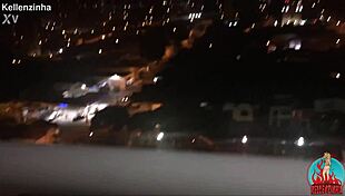 Young amateurs pose naked under the super moon in São Paulo