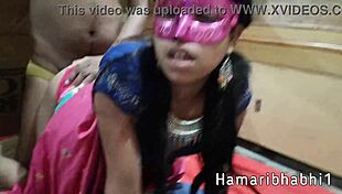 hot horny wife in saree blouse wants romantic sex 😍