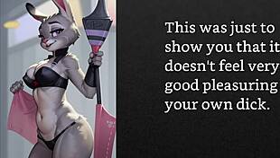 Faygrey Judy Hopps Male Sissification Program JOI CEI Anal Destruction A2M Degradation Humiliation Domination Watersports