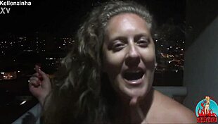 Young amateurs pose naked under the super moon in São Paulo