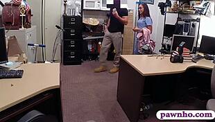 desperate nurse sells teapot and gets fucked