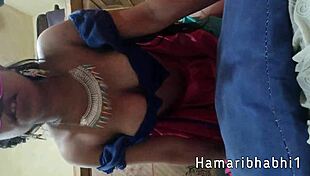hot horny wife in saree blouse wants romantic sex 😍